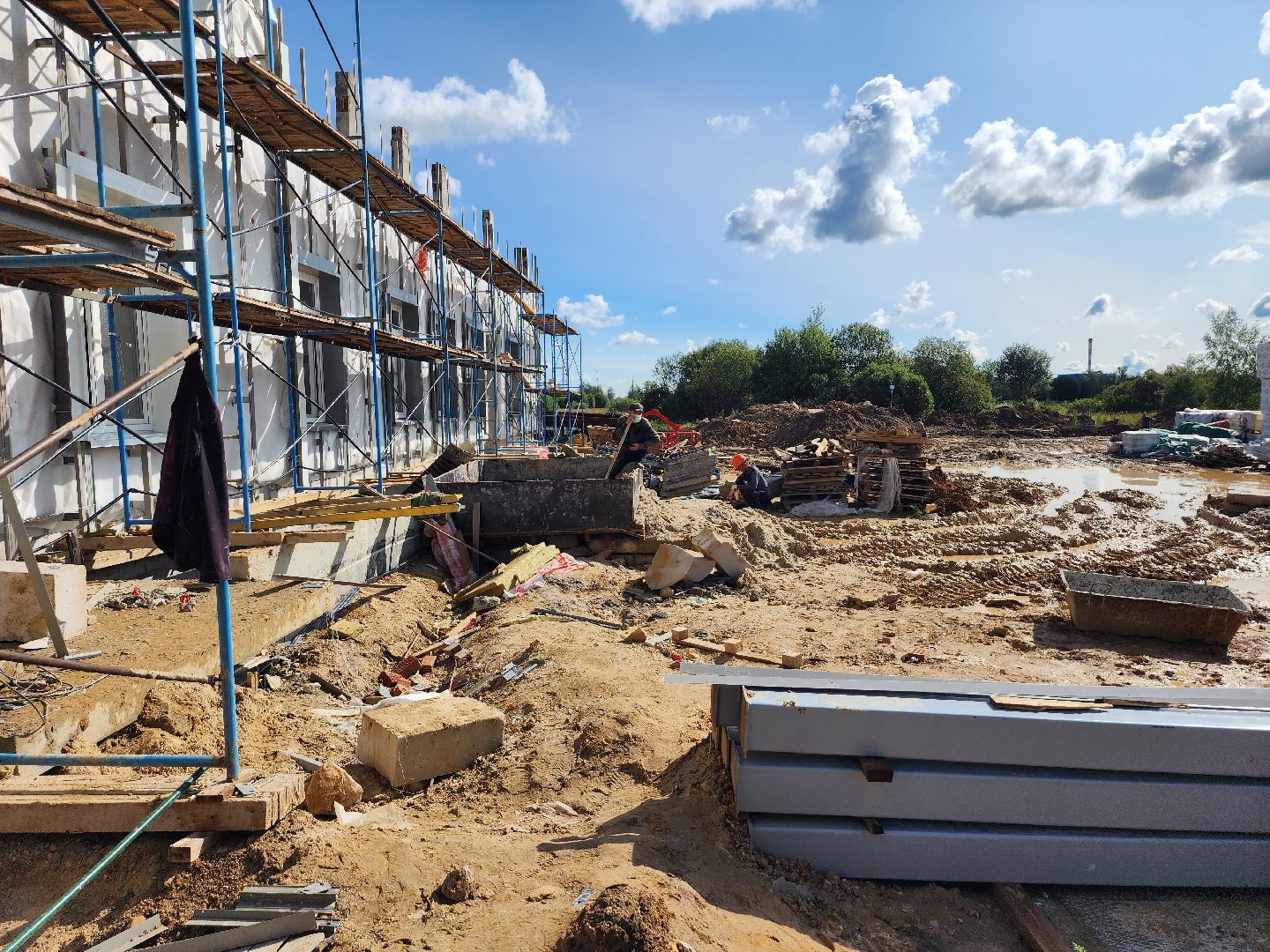 серпухов, ивановские дворики, поликлиника, строительство, медицина, фасады,