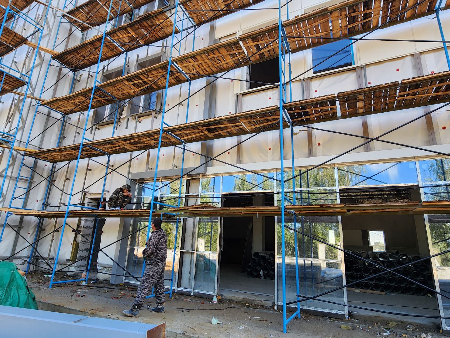 серпухов, ивановские дворики, поликлиника, строительство, медицина, фасады,