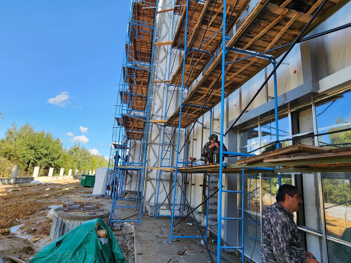 серпухов, ивановские дворики, поликлиника, строительство, медицина, фасады,