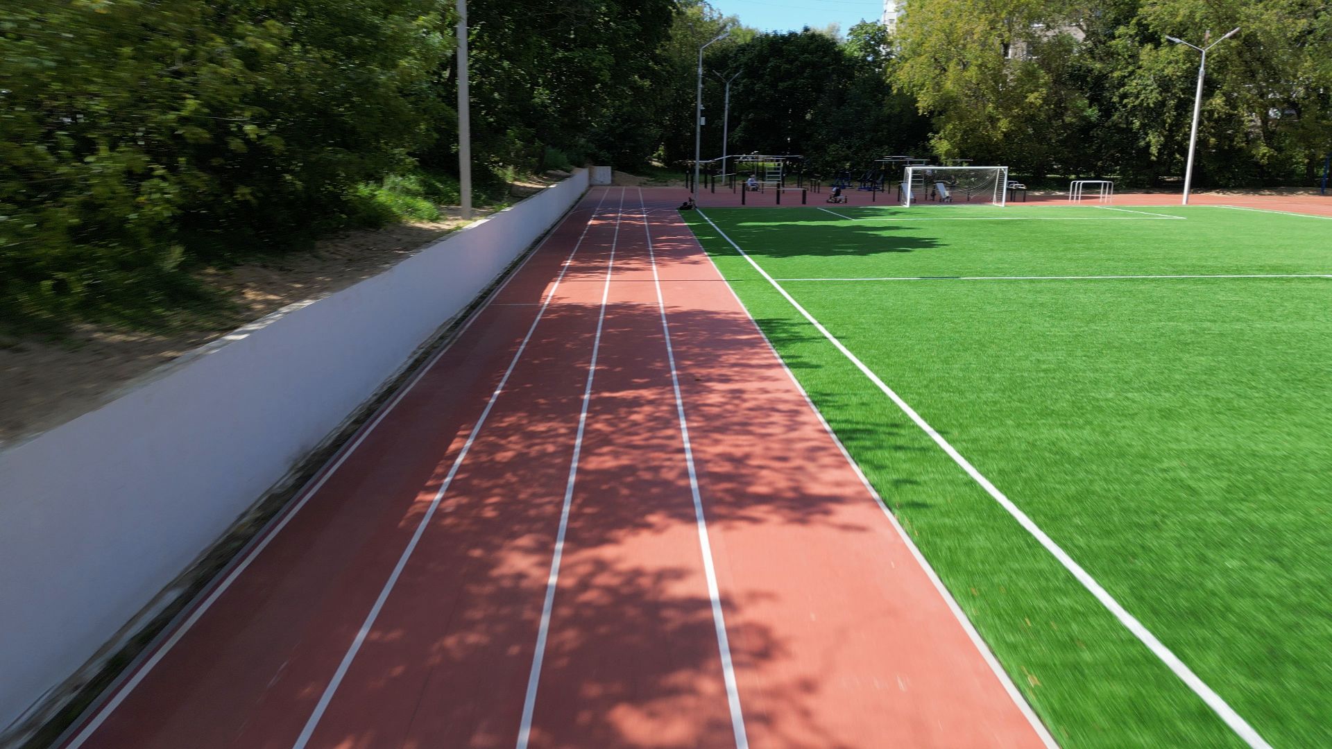 спорт, стадион,видео с коптера,