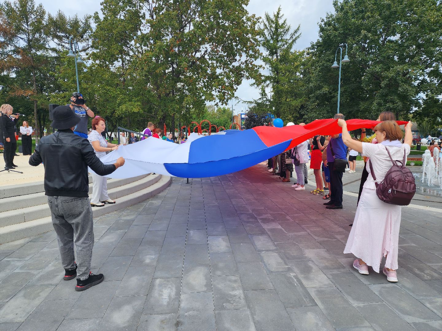 Бронницы, общество, День российского флага, студентка колледжа о патриотическом мероприятии