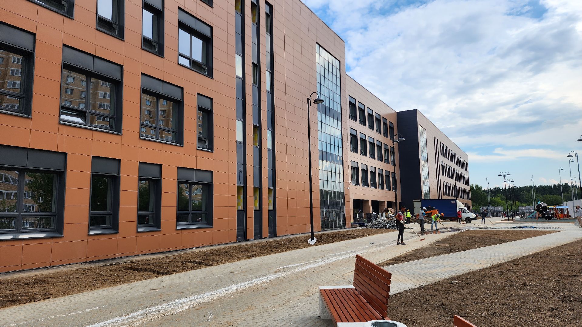 новая школа, строительство, образование,