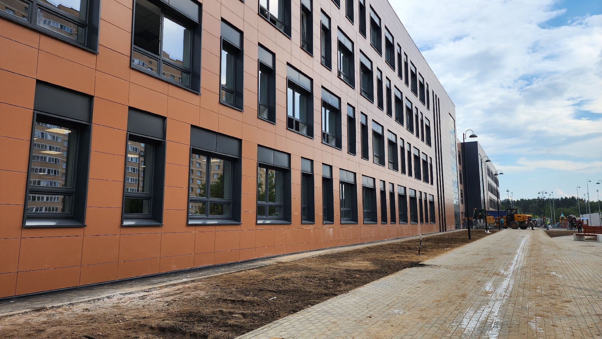 новая школа, строительство, образование,