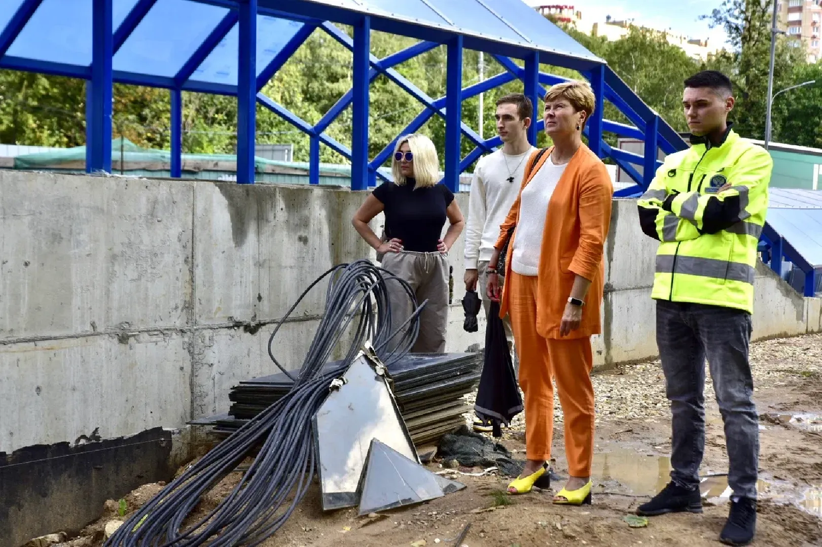 Солнечногорск, переход, строительство, общественники, проверка