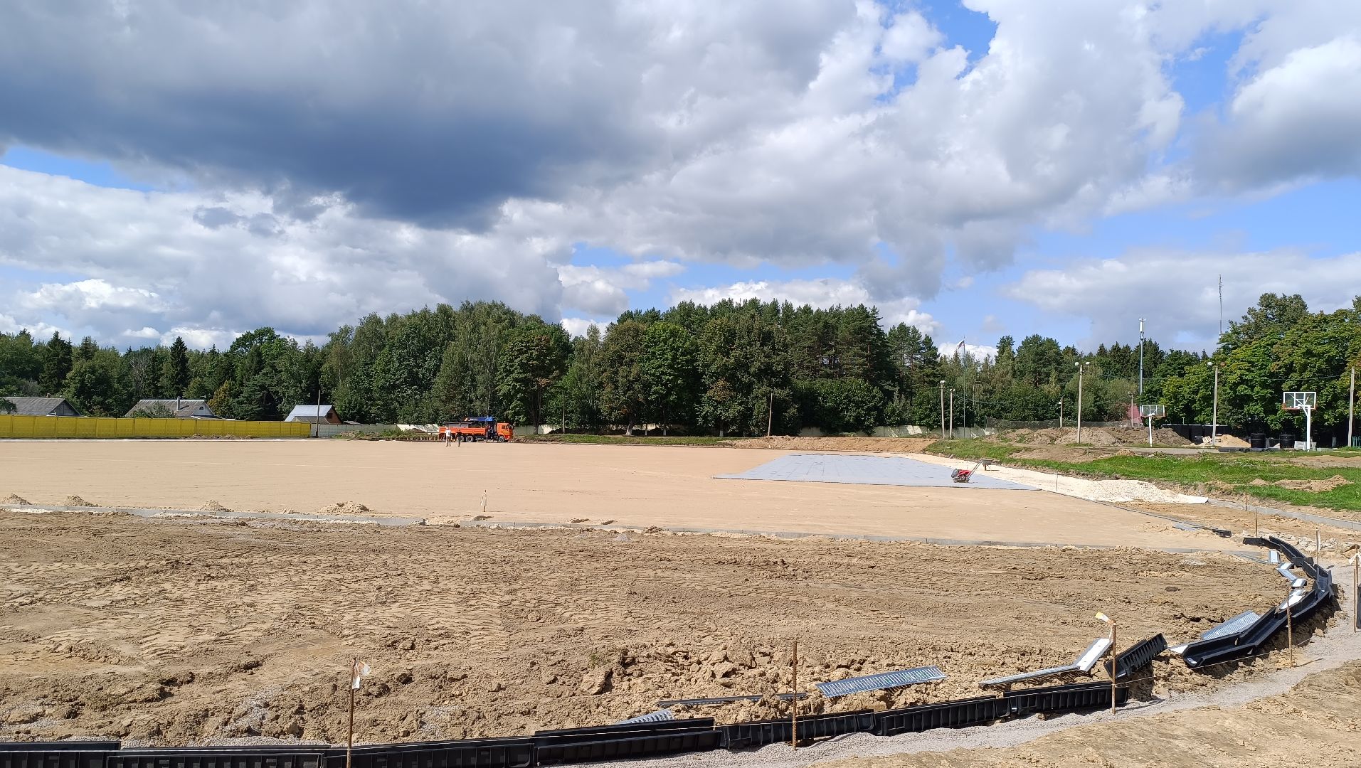 Лобня, стадион, спорт, строительство