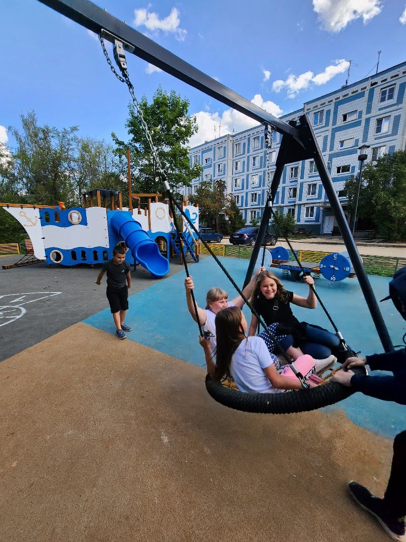 Солнечногорск, Лесное озеро, дети, детская площадка, благоустройство,