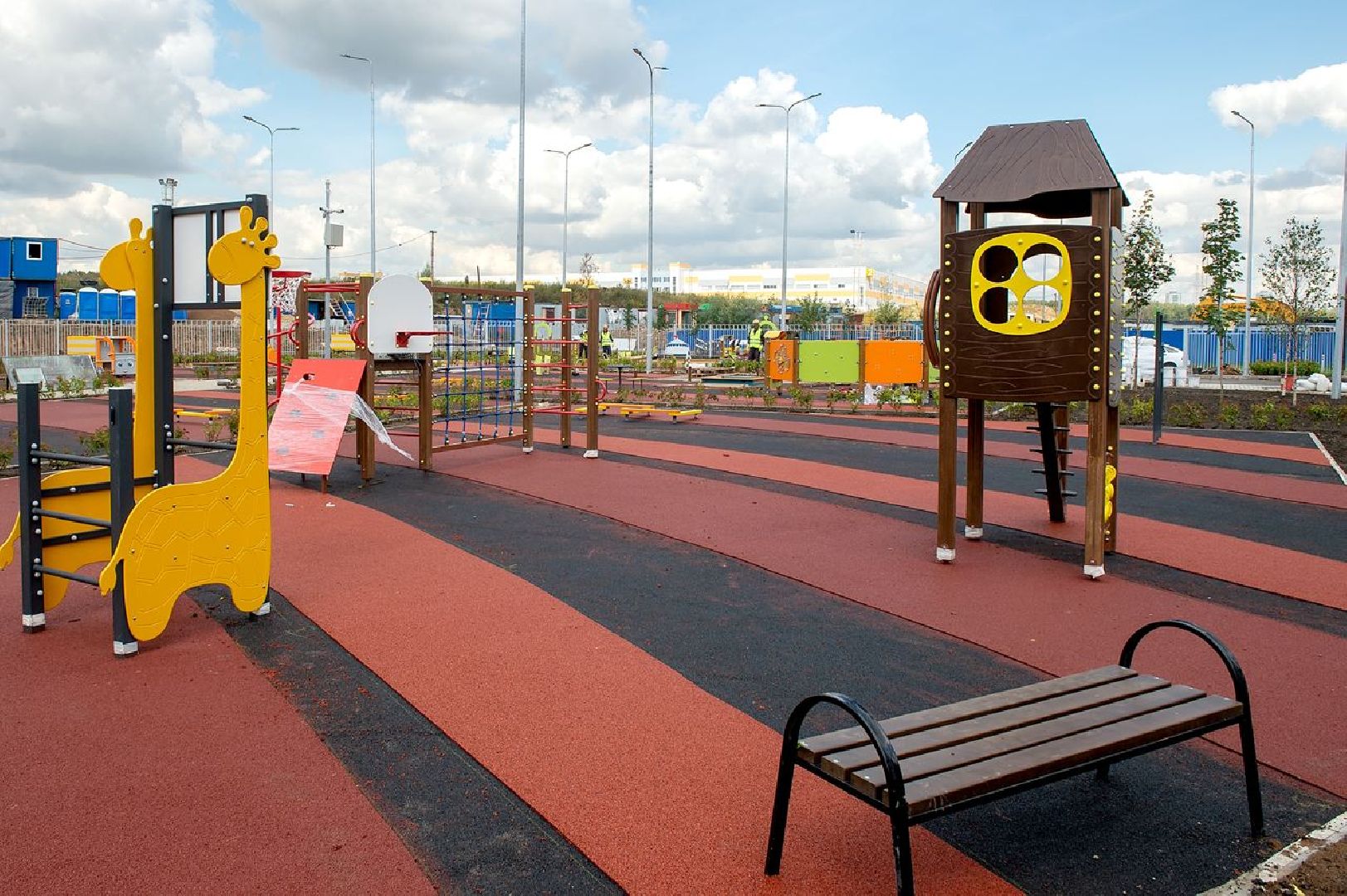 Подольск, школа, стройка