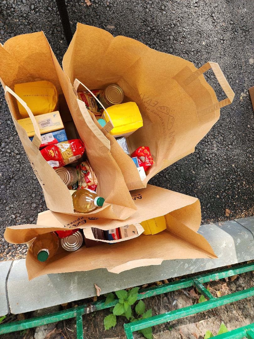 пушкино, волонтеры, продукты, благотворительная акция