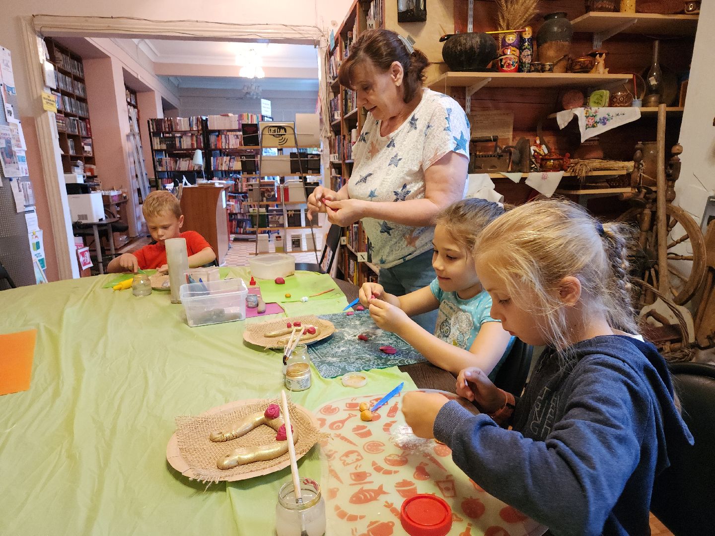 поделки; тестопластика; дети; рукоделие