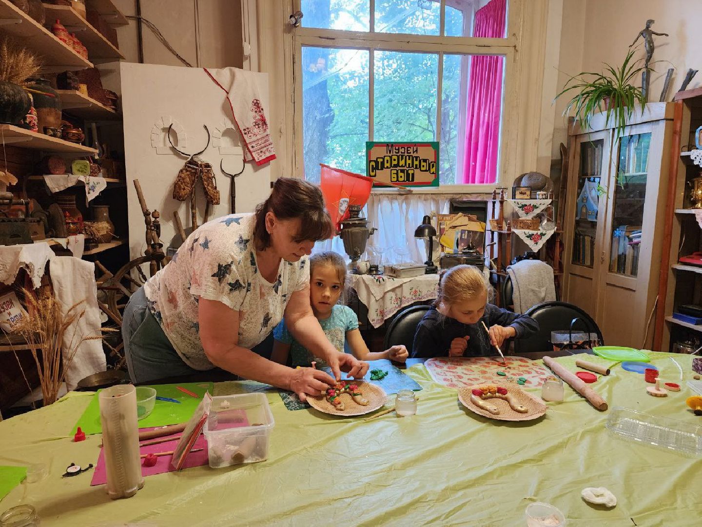 поделки; тестопластика; дети; рукоделие