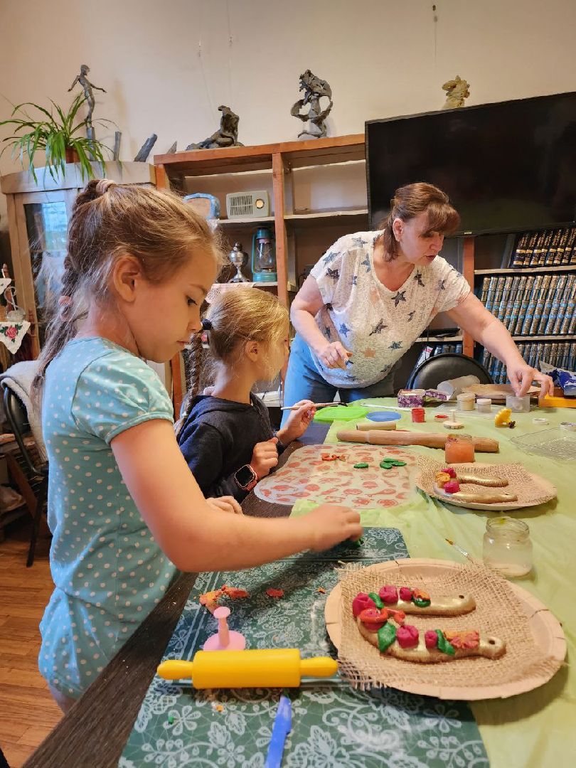 поделки; тестопластика; дети; рукоделие