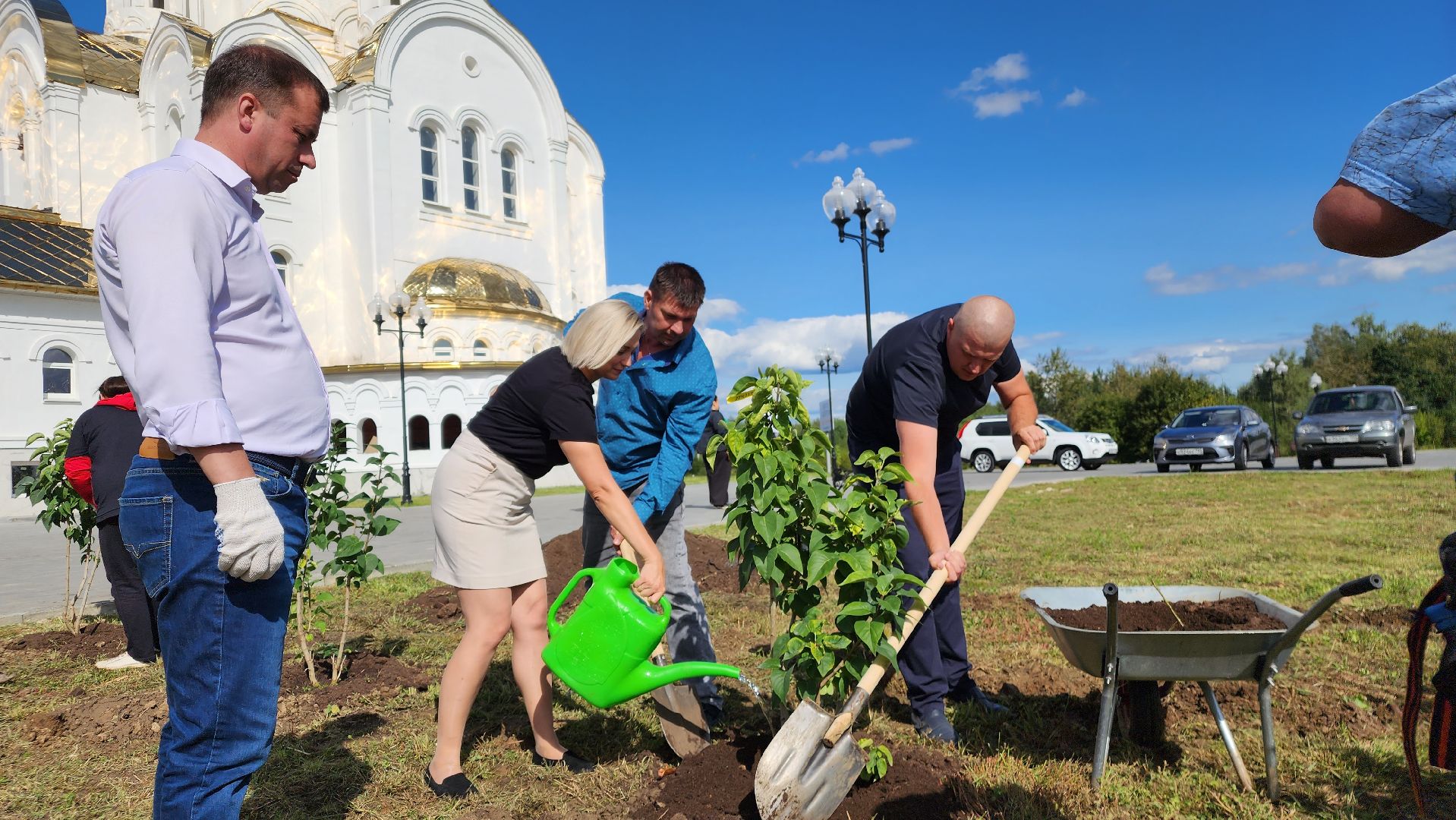 Ступино, аллея дружбы, день города,
