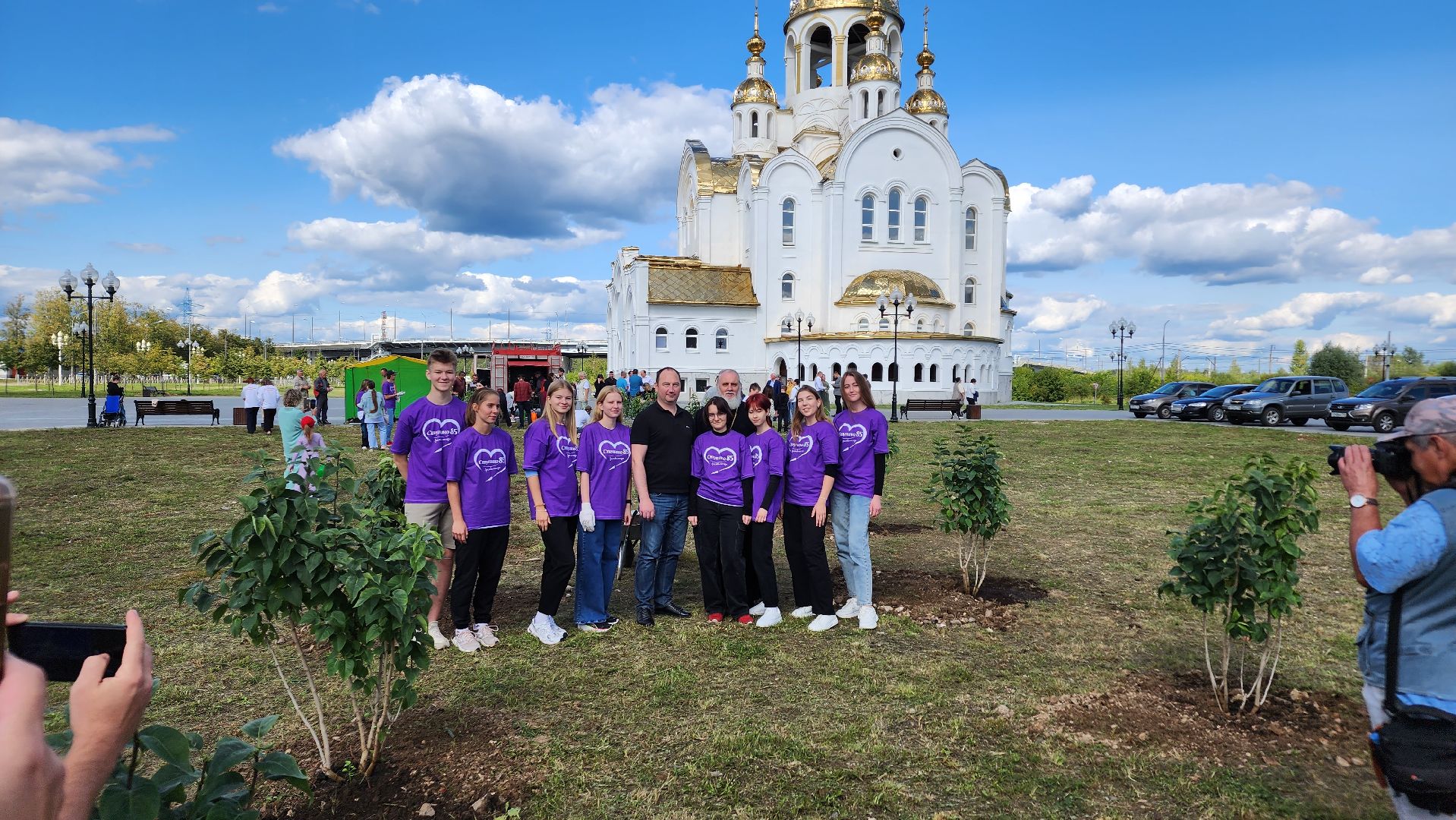 Ступино, аллея дружбы, день города,