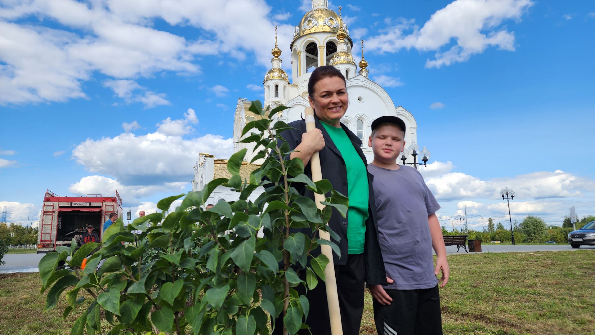 Ступино, аллея дружбы, день города,
