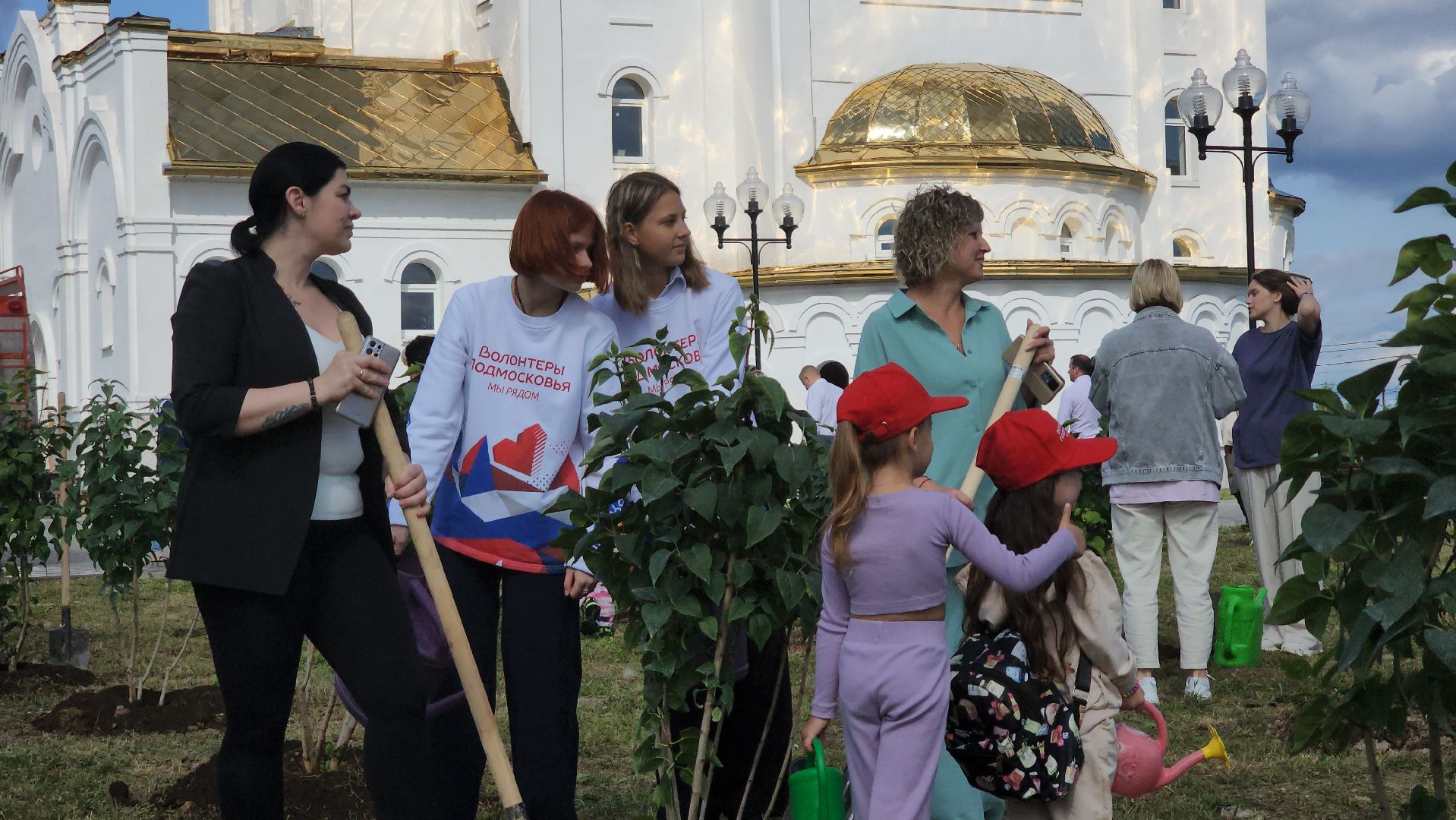 Ступино, аллея дружбы, день города,