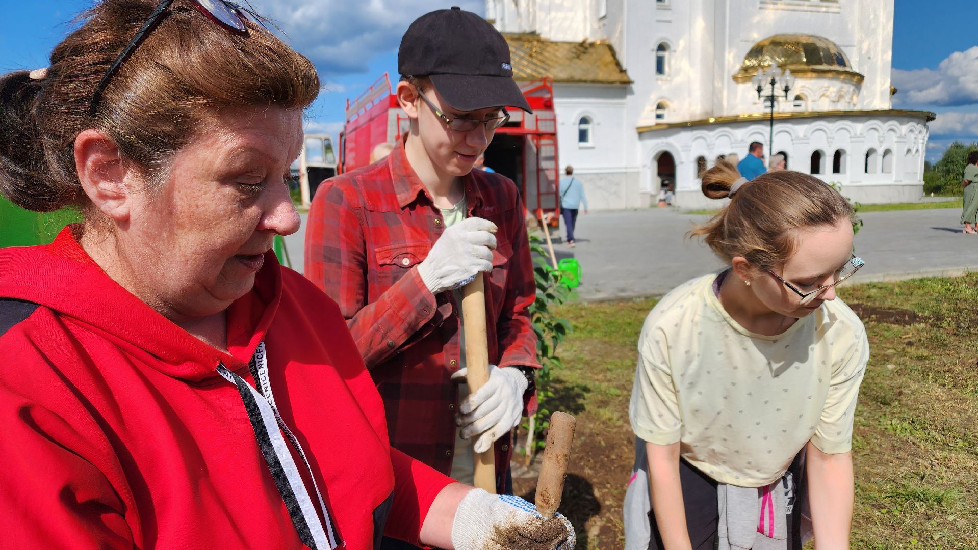 Ступино, аллея дружбы, день города,