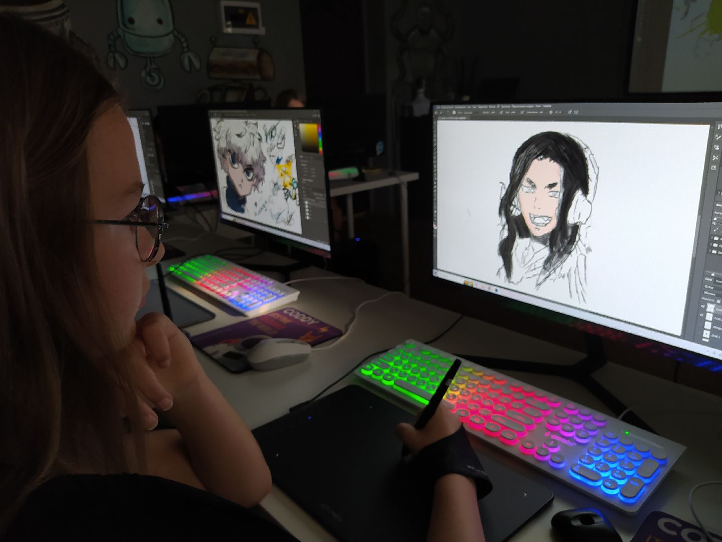 Дедовск, дети, аниме, рисование, курсы