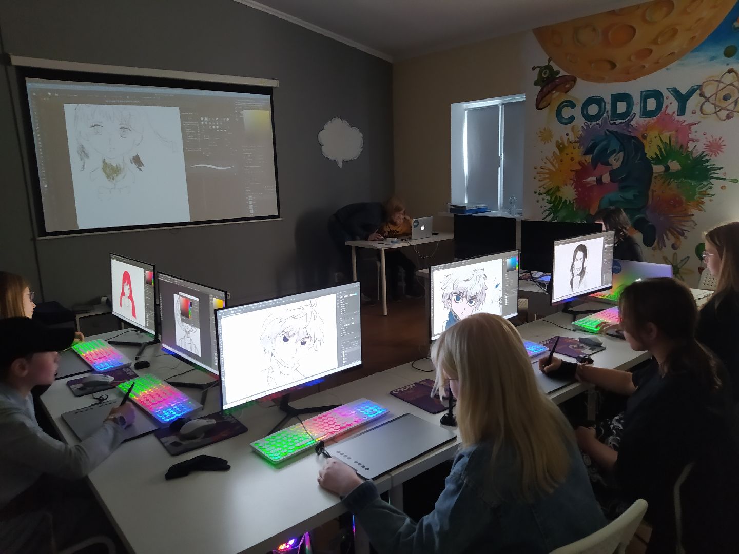 Дедовск, дети, аниме, рисование, курсы