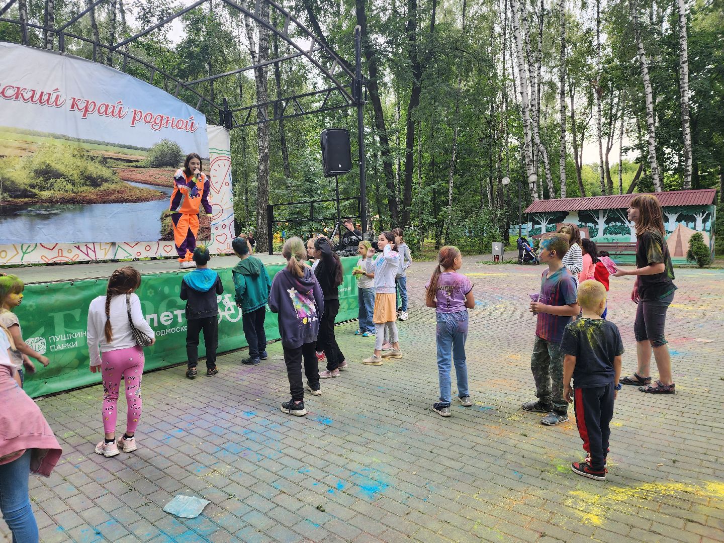 город танцует в парках, пушкино, праздник, день города,