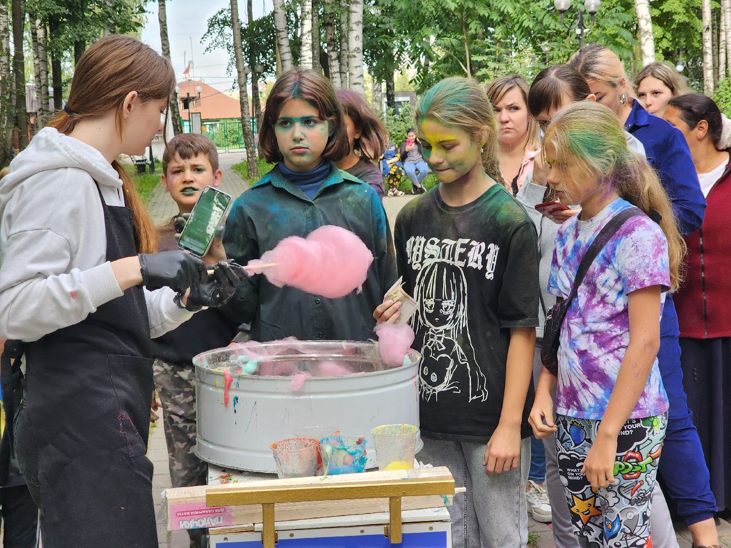 город танцует в парках, пушкино, праздник, день города,