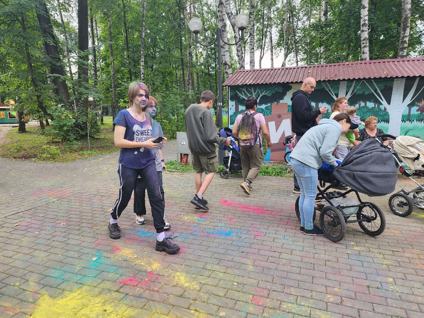 город танцует в парках, пушкино, праздник, день города,