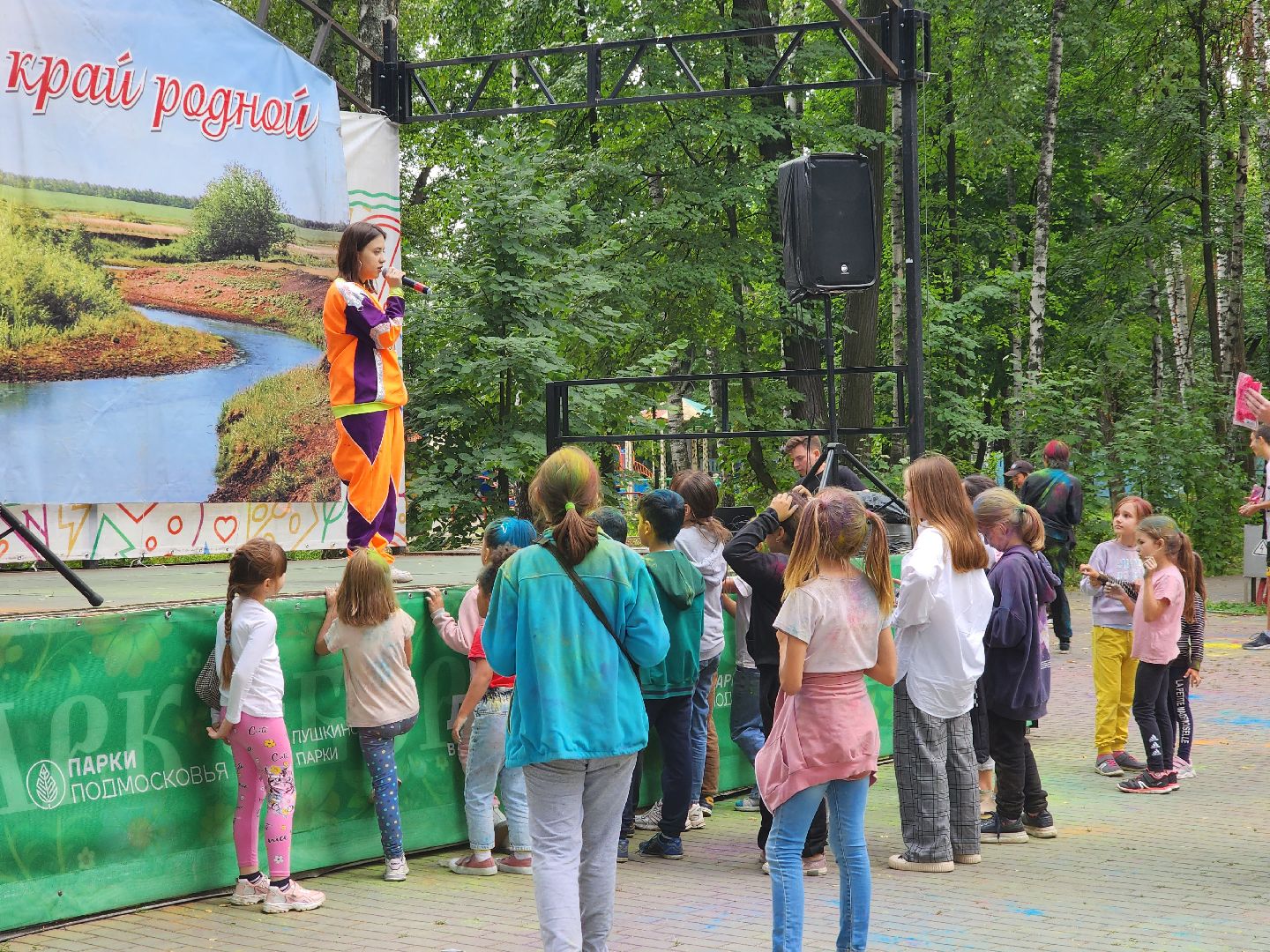 город танцует в парках, пушкино, праздник, день города,