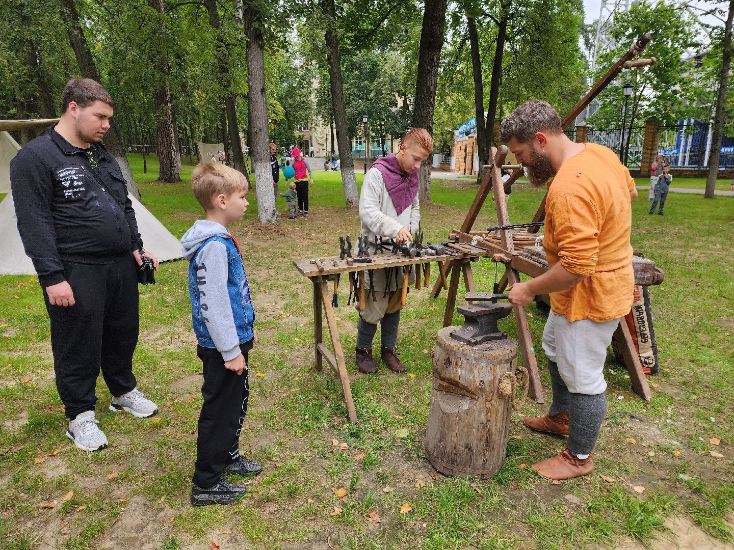 Раменское, культура, День города, клуб исторической реконструкции Наследие предков