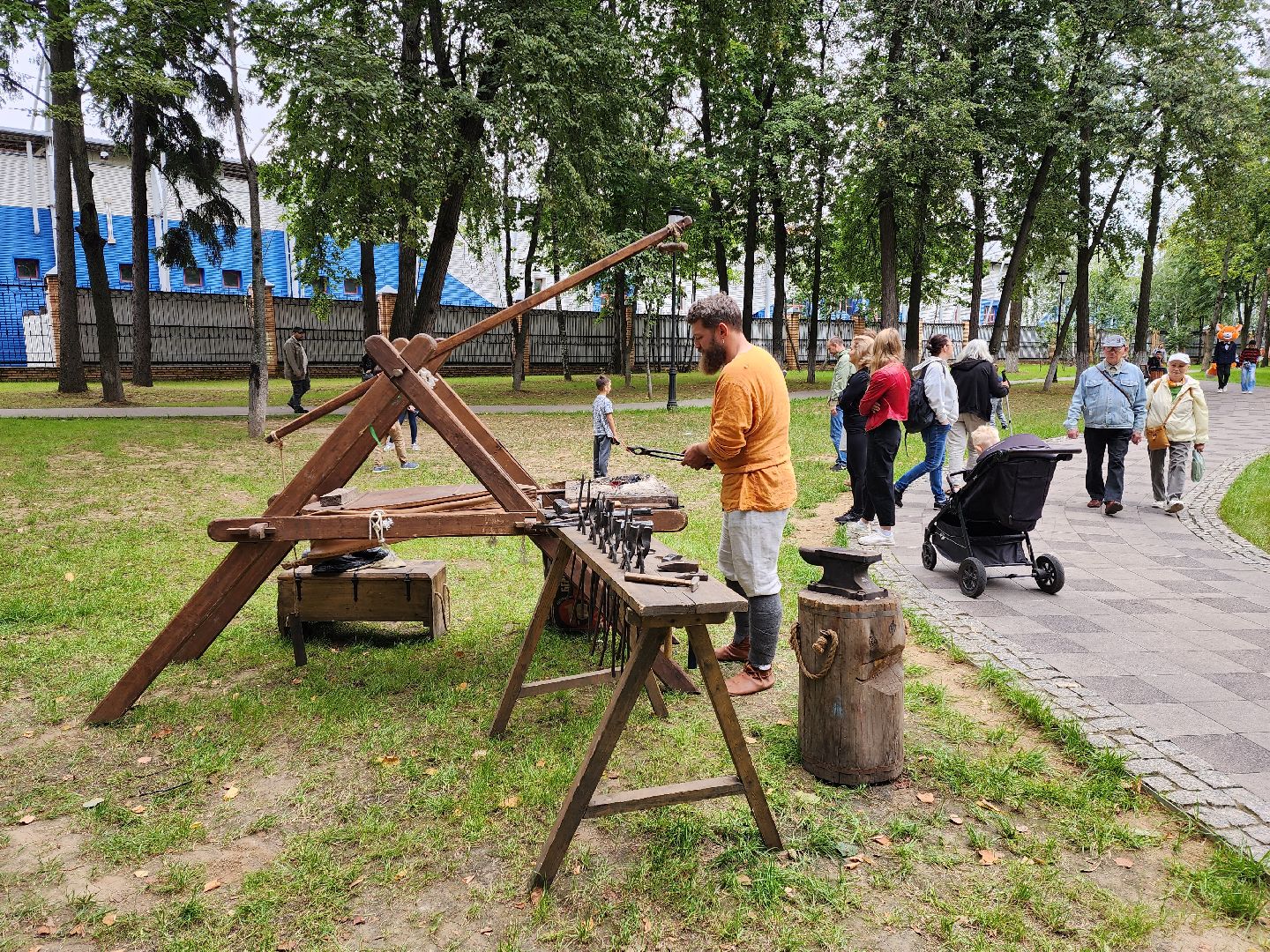 Раменское, культура, День города, клуб исторической реконструкции Наследие предков
