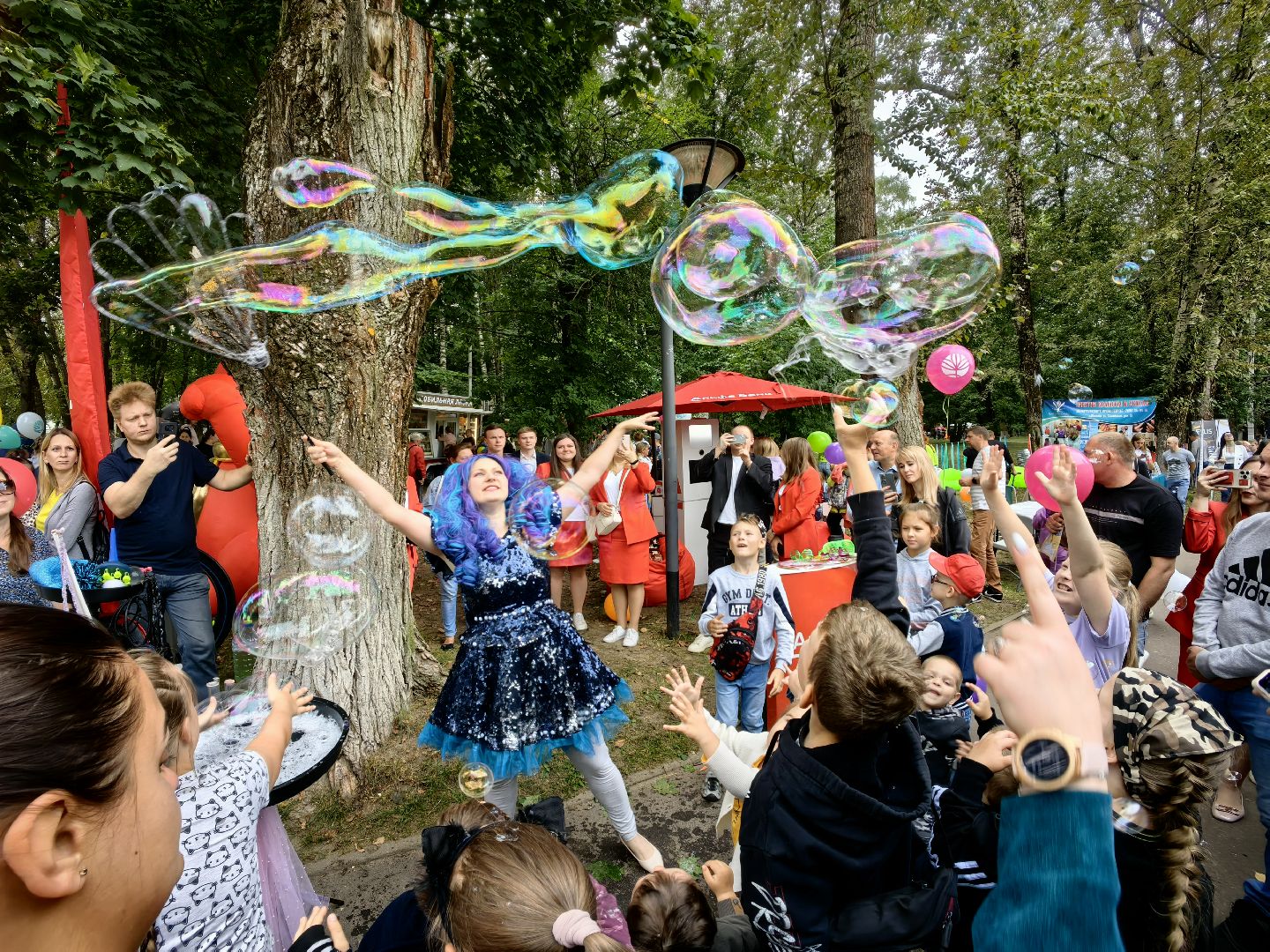 Праздник, парк, день города