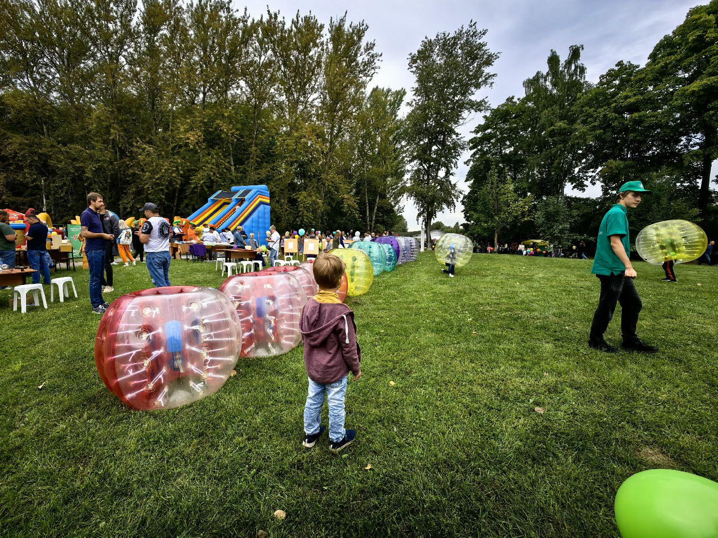Праздник, парк, день города