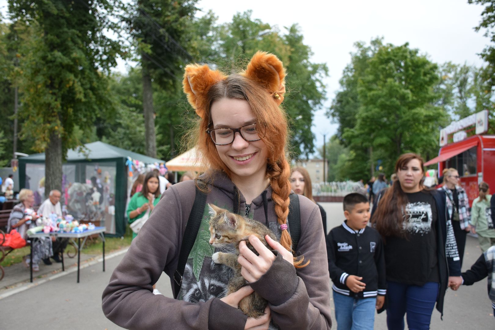 Павловский Посад, городской округ Павловский Посад, люди, город, парк, животные, приют
