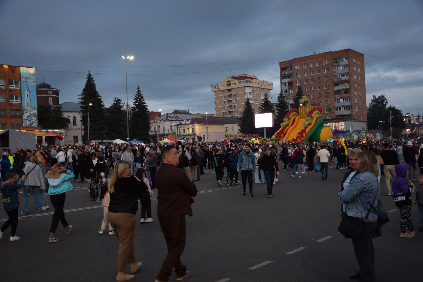 Павловский Посад, городской округ Павловский Посад, люди, город, праздник, концерт