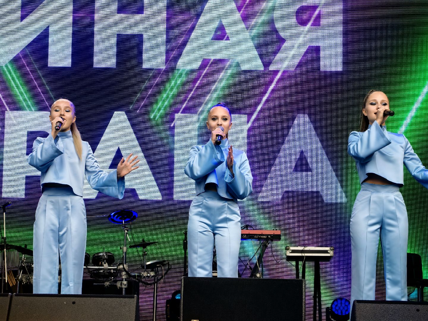 Площадь, День города, гости, коллектив