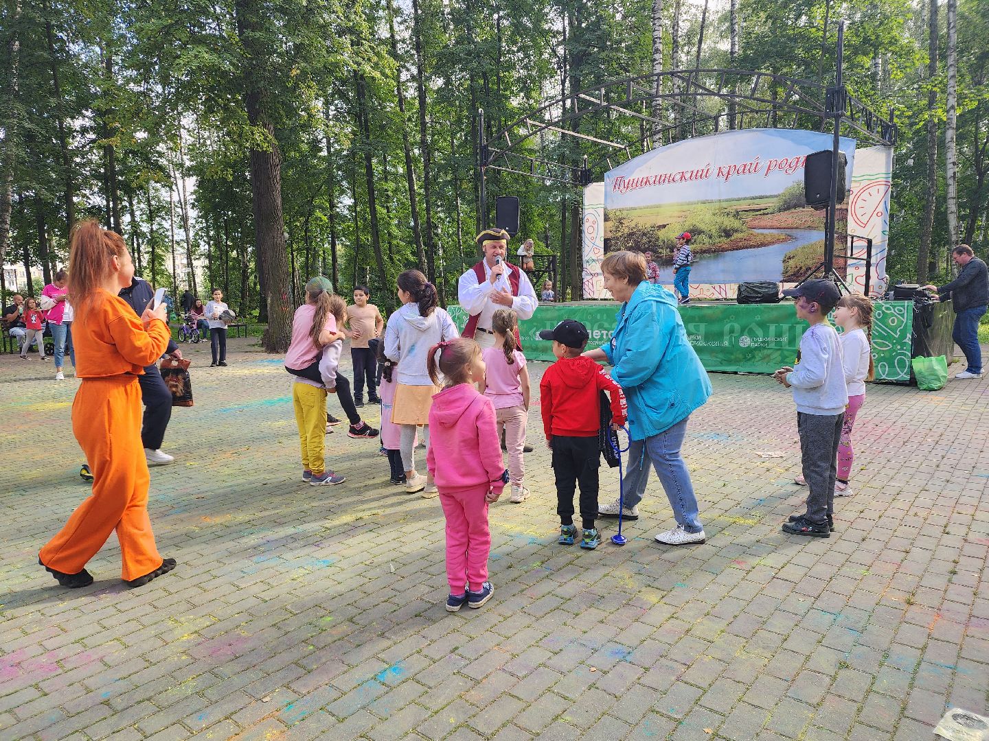 день города, пушкино, дети, артисты,