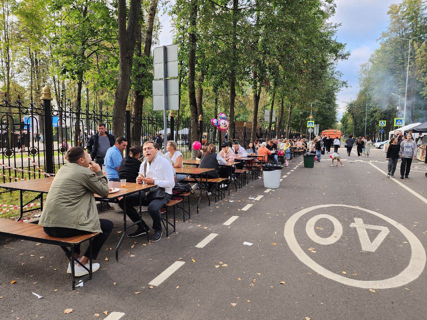 день города, пушкино, дорога, праздник,