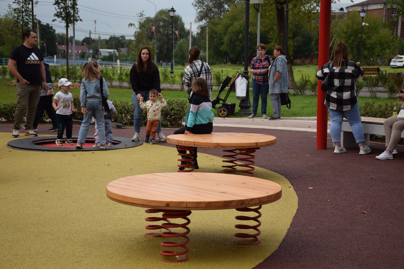 Павловский Посад, городской округ Павловский Посад, дети, площадка, строительство, сквер