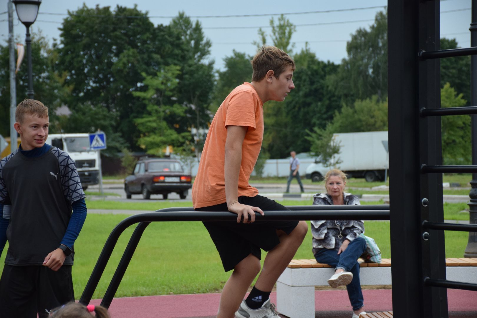 Павловский Посад, городской округ Павловский Посад, спорт, люди, дети, сквер, строительство