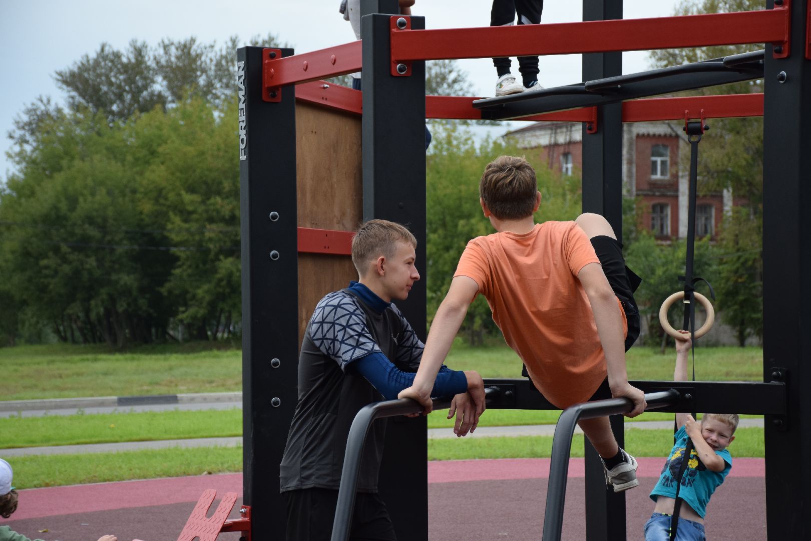Павловский Посад, городской округ Павловский Посад, спорт, люди, дети, сквер, строительство
