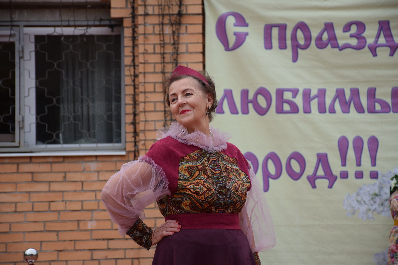 Павловский Посад, городской округ Павловский Посад, люди, город, парк, платки, наряды, активное долголетие