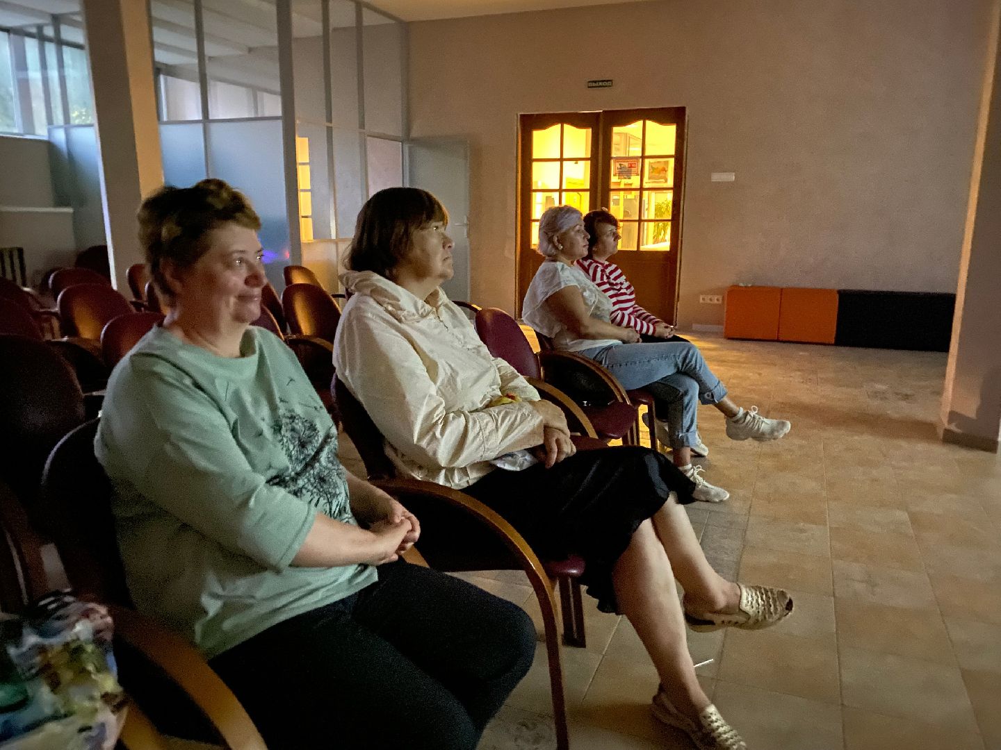 кинопоказ; библиотека; видное; чебурашка; вызов; праведник