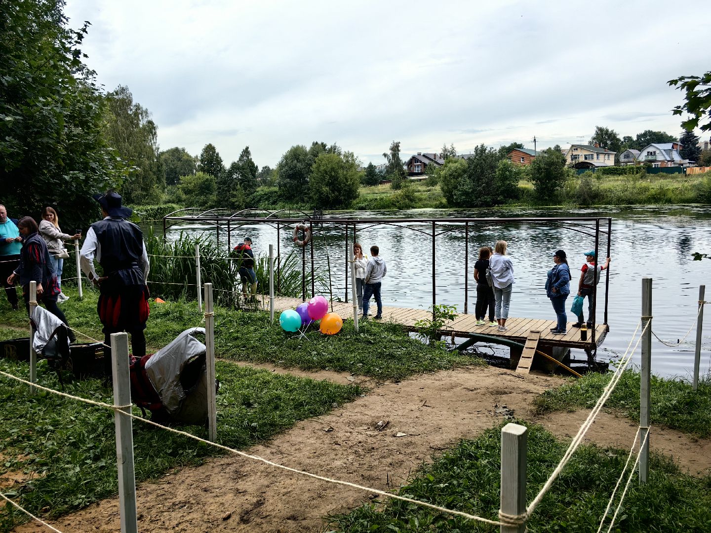 Морской бой, пираты, корабль, река, парк, гости