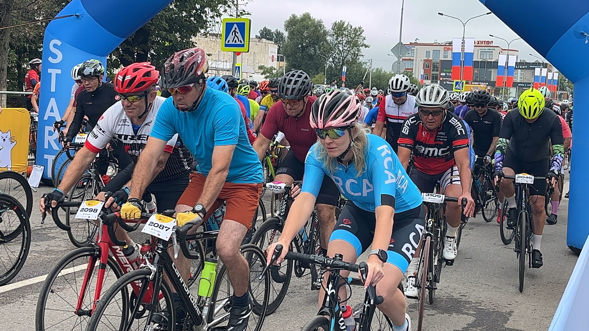 Спорт, спорт подмосковья, велогонка, рузский городской округ, Руза, «Гран Фондо России - 2023»