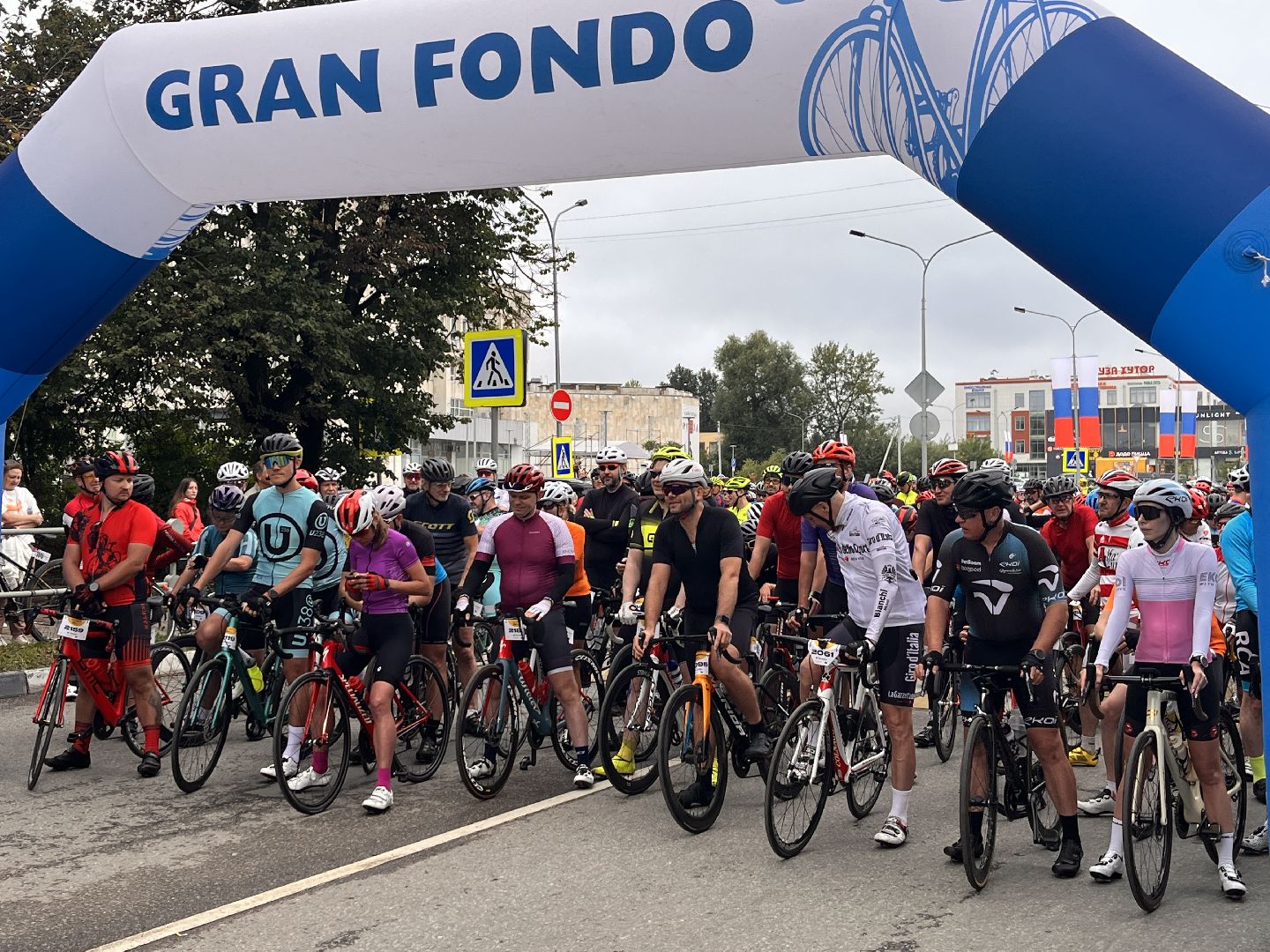 Спорт, спорт подмосковья, велогонка, рузский городской округ, Руза, «Гран Фондо России - 2023»