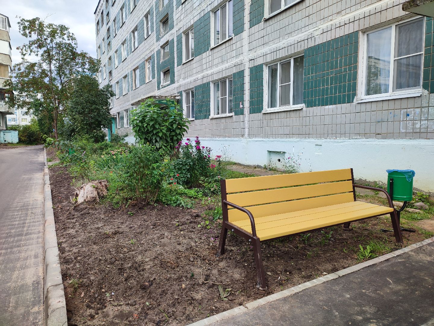 #благоустройство, #новыелавочки, #талдом, #юбилейный, #подмосковье