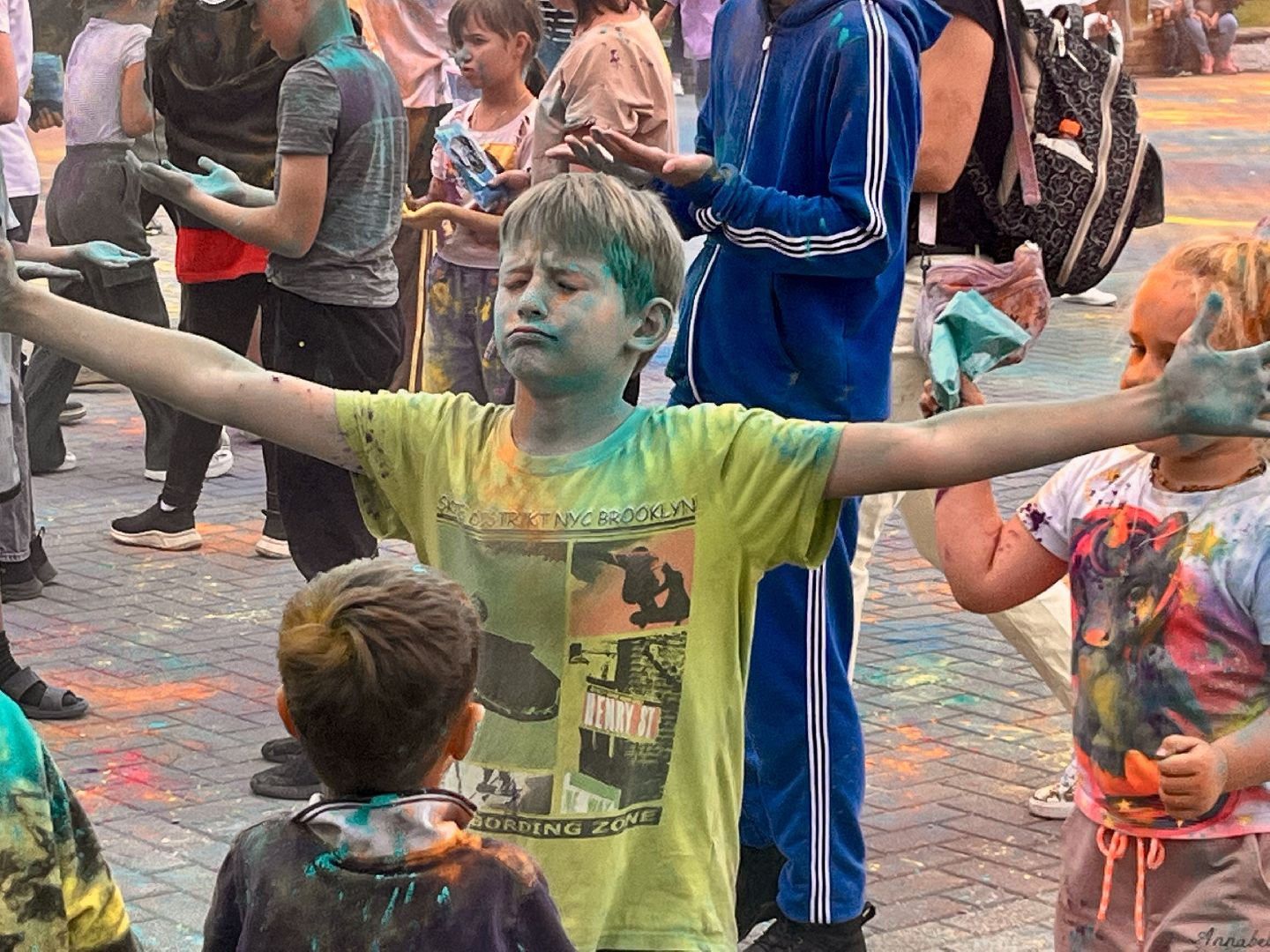 Наро-Фоминск, лето в Подмосковье, фестиваль красок, последние выходные лета, ЦДК