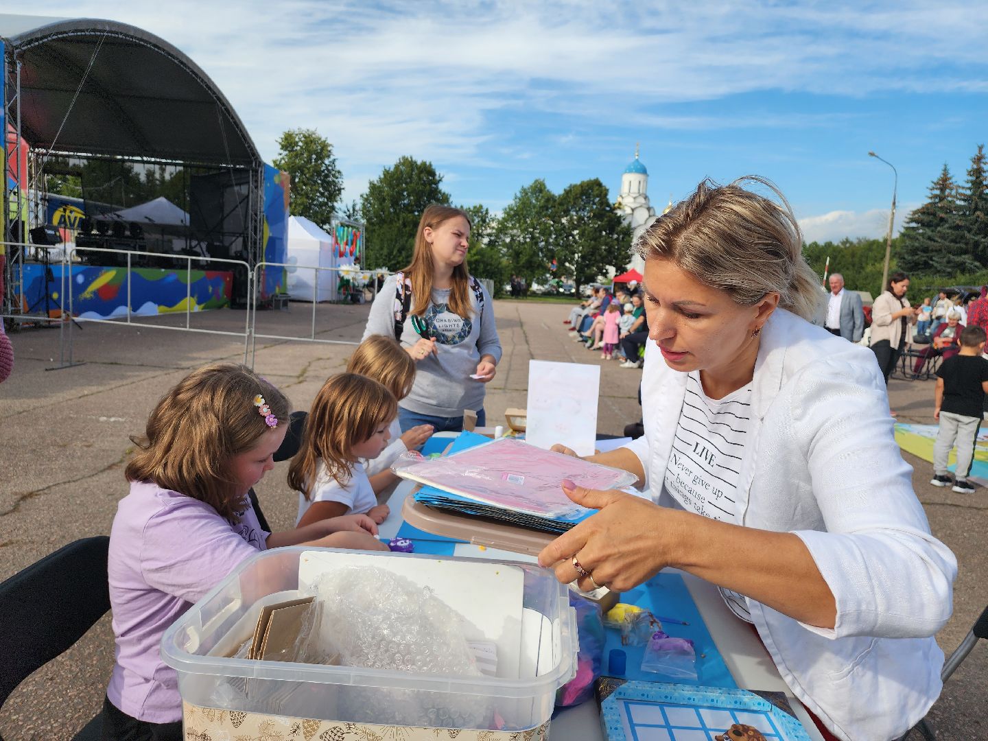 дети; горки ленинские; дц юность; творчество
