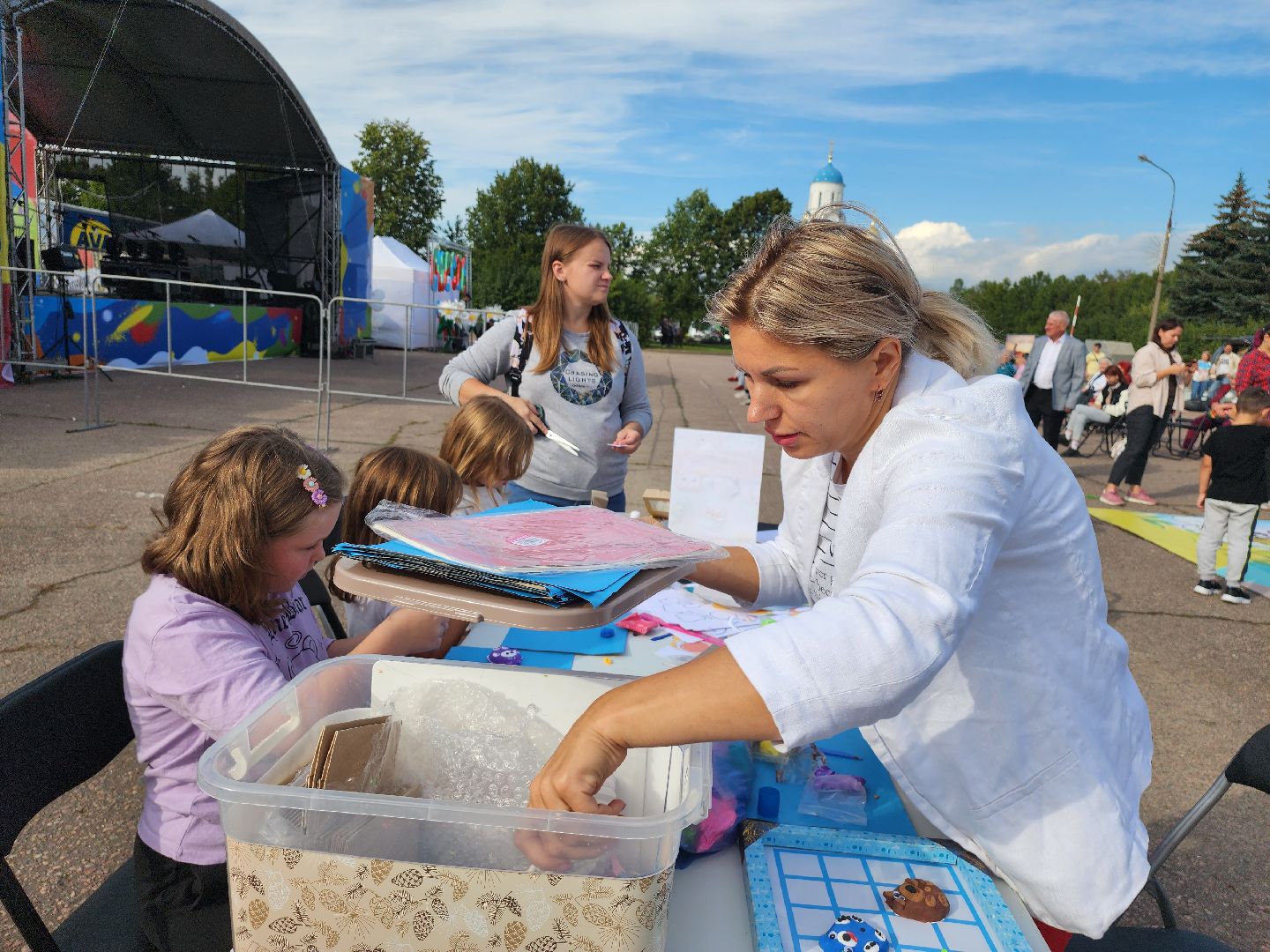 дети; горки ленинские; дц юность; творчество