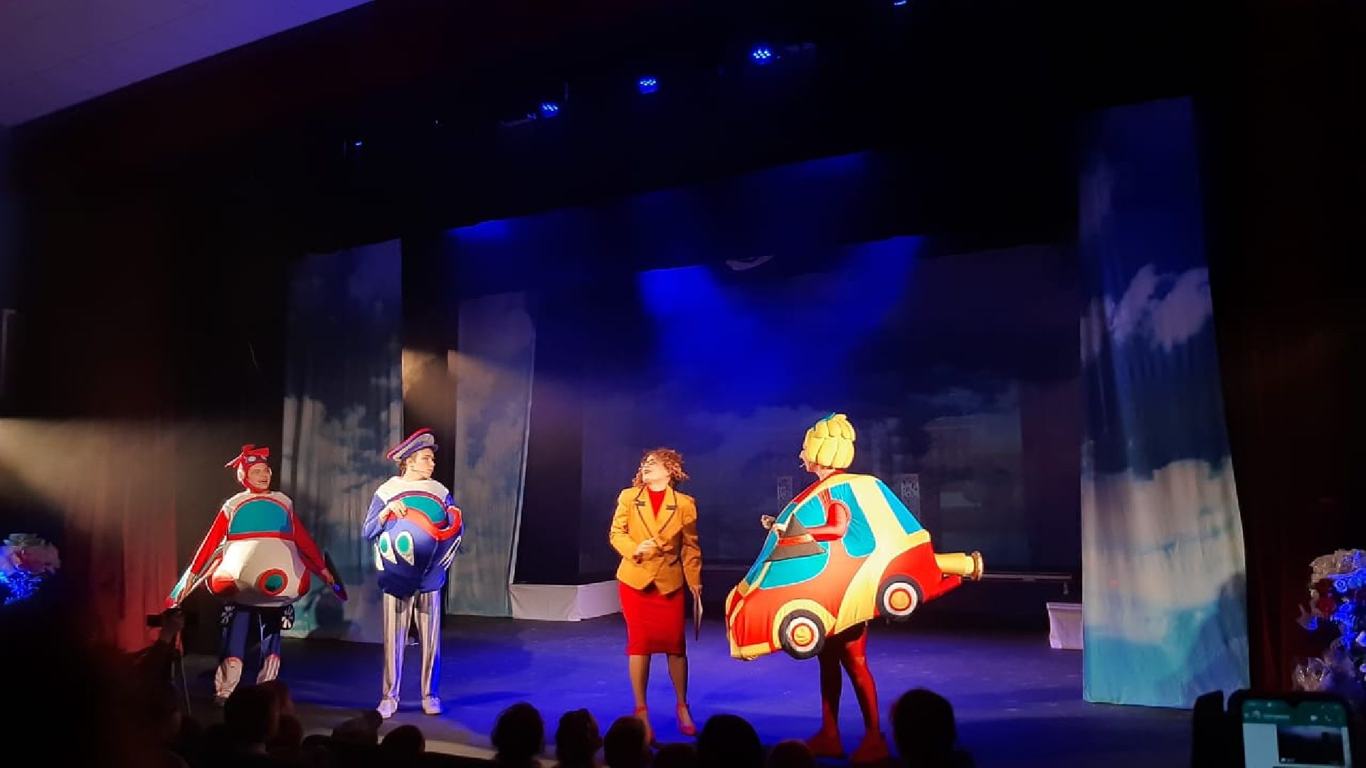 Долгопрудный, Город мечты, театр, дети, дирижабль