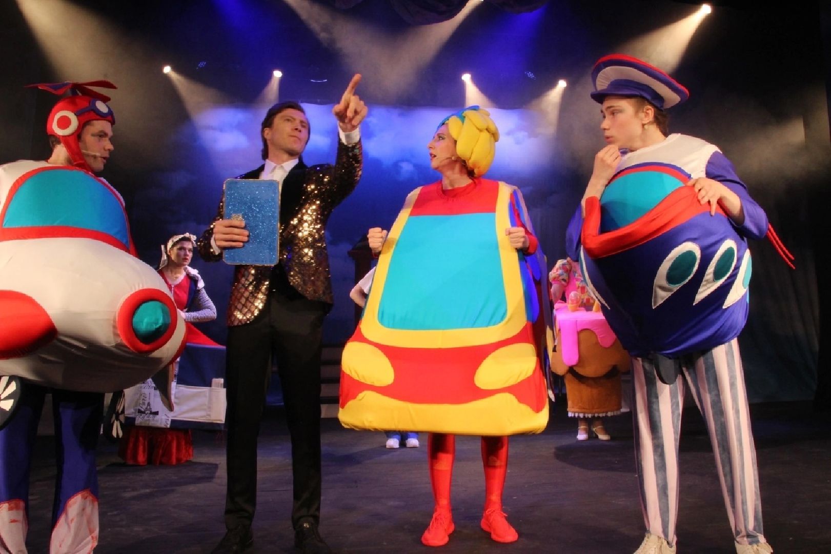 Долгопрудный, Город мечты, театр, дети, дирижабль