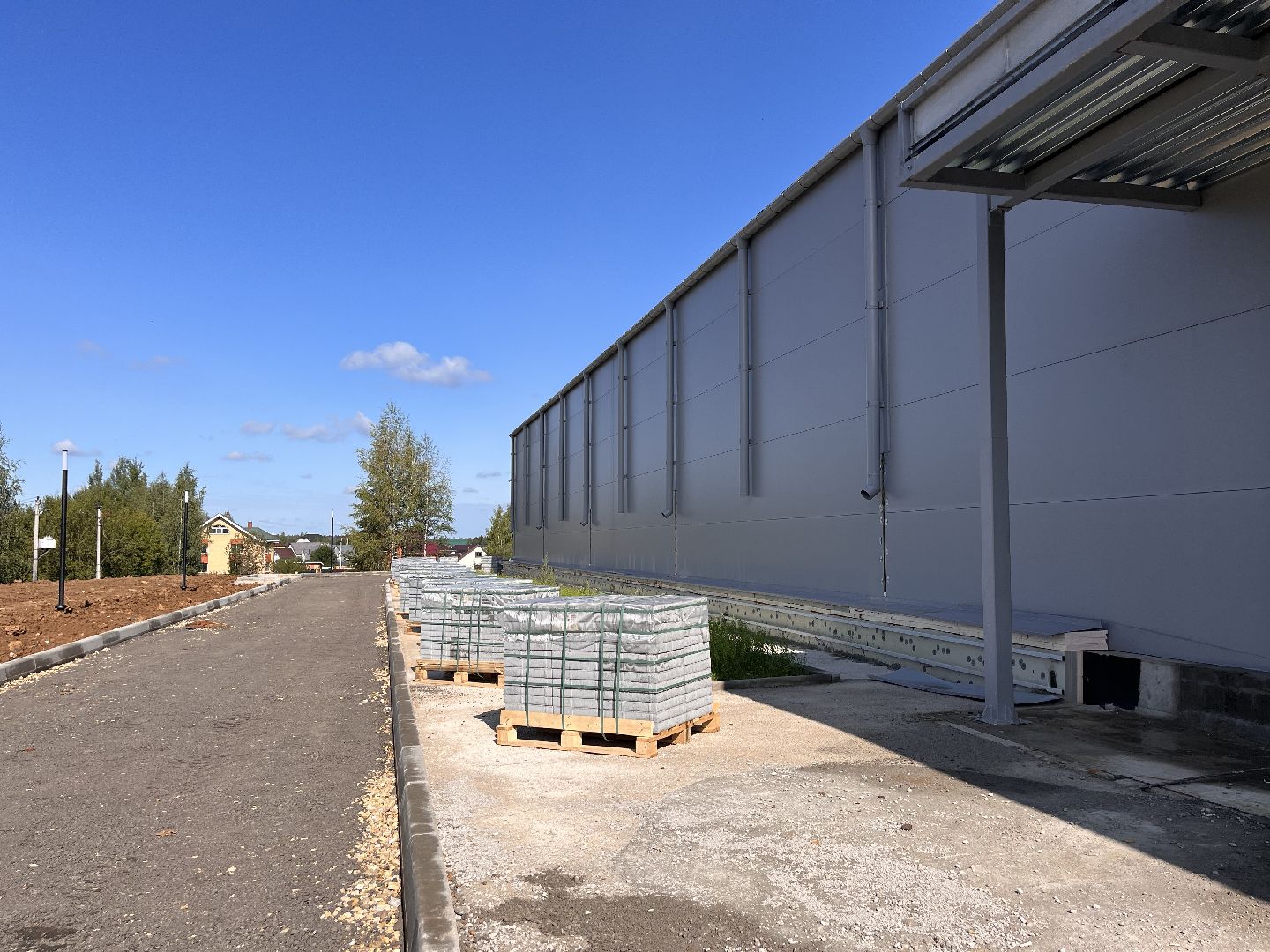 Шаховская, строительство, Теннисный корт,